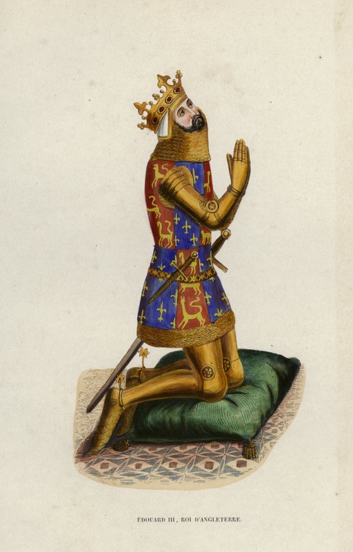 Eduard III., König von England von European School