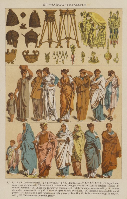 Etrusker, Römer von European School