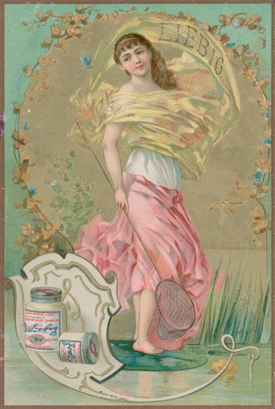Volksmädchen in Rosa von European School