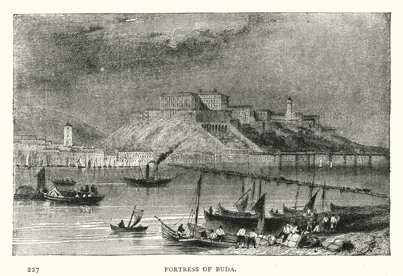Festung Buda (Stich) von European School
