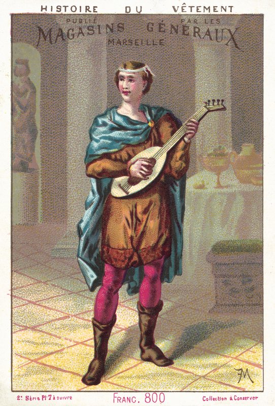 Frank, ca. 800 n. Chr. von European School