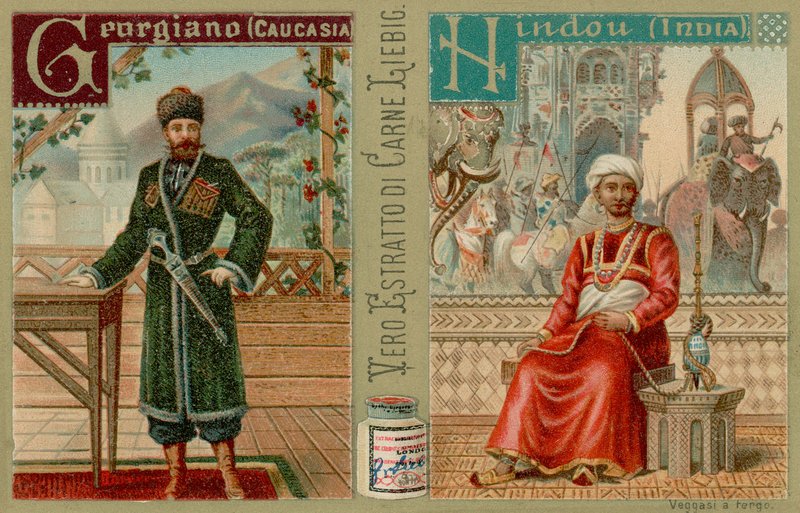Georgier und Hindu von European School