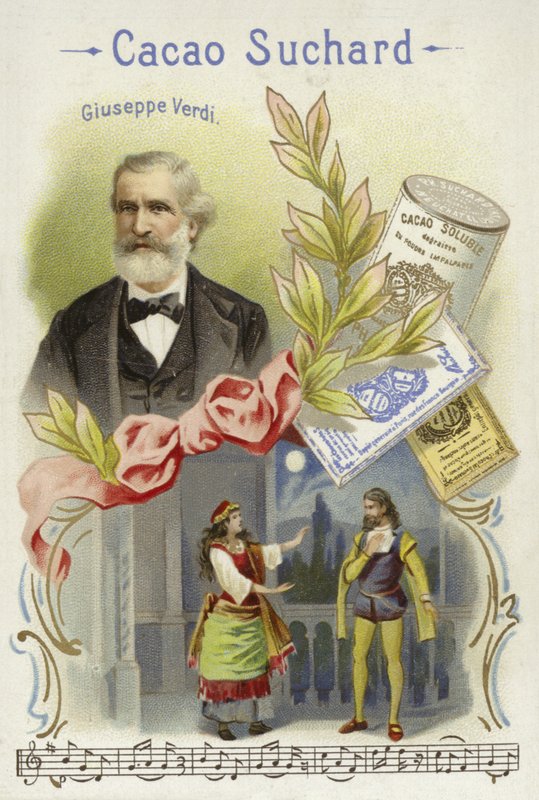 Giuseppe Verdi, italienischer Komponist von European School