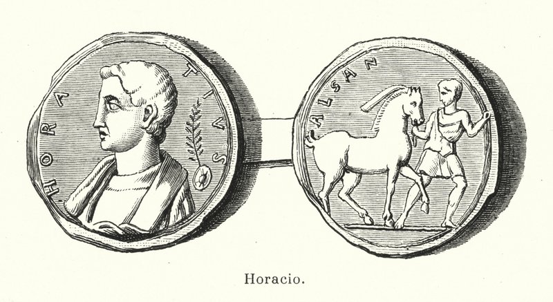 Horaz, römischer Dichter von European School