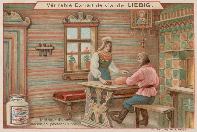 In einem Bauernhaus in Russland von European School