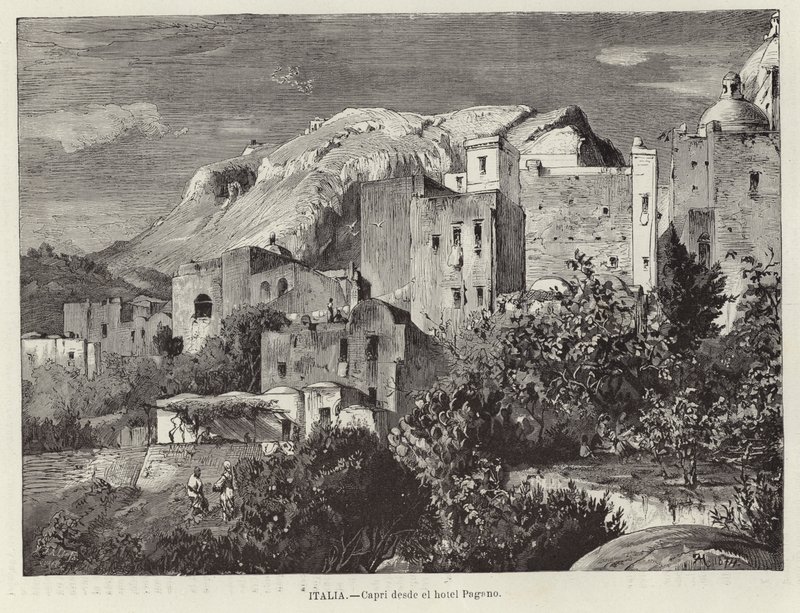 Italien - Capri vom Hotel Pagano von European School