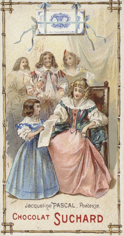 Jacqueline Pascal, französische Dichterin, als Kind von European School