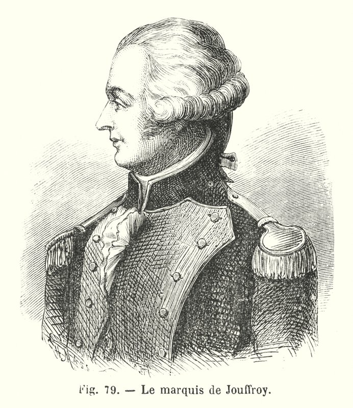 Der Marquis de Jouffroy (Stich) von European School