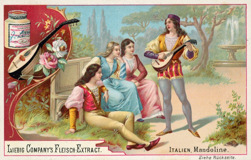 Mandoline, Italien von European School