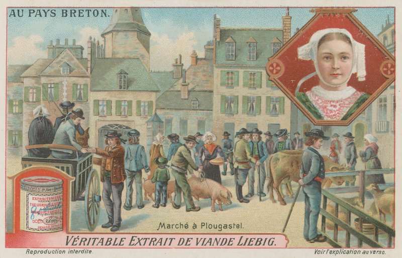 Markt in Plougastel von European School