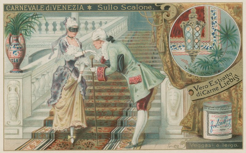 Auf der Treppe von European School
