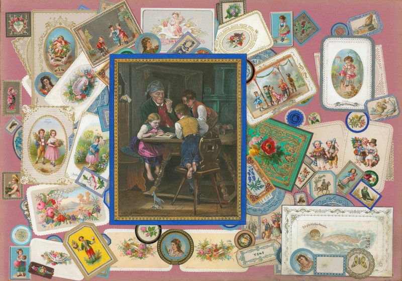 Seite aus Sammelsurium Band III von European School