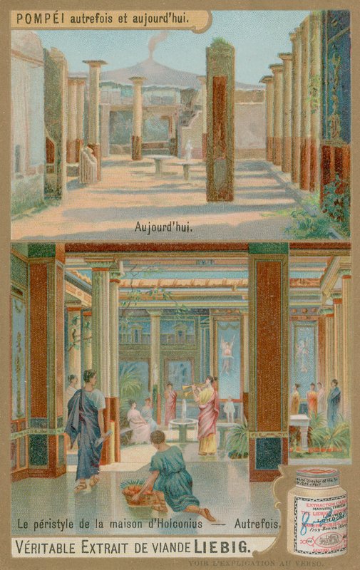 Peristyl (Säulengang) im Haus des Holconius von European School