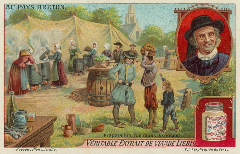 Vorbereitung eines Hochzeitsmahls von European School