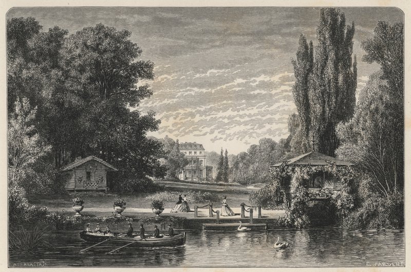 Saint-Gratien, an Frau Prinzessin Mathilde (Gravur) von European School