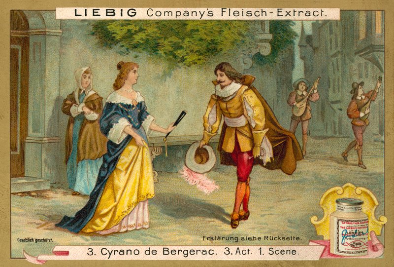 Szene aus Cyrano de Bergerac von European School
