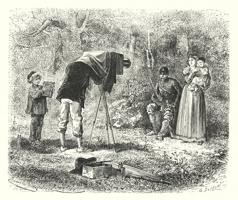 Fotografieren (Gravur) von European School
