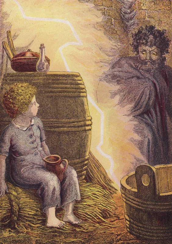 Das Auge Gottes (Farblitho) von European School