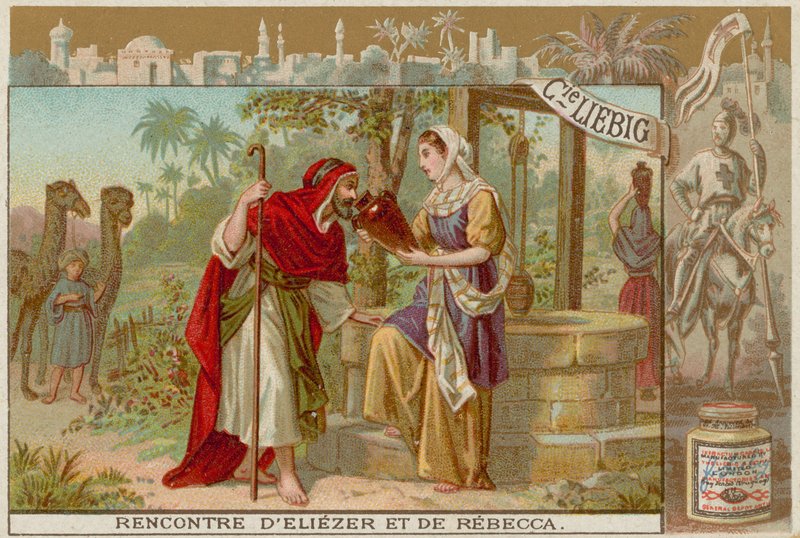 Das Treffen von Rebekka und Eliezer von European School