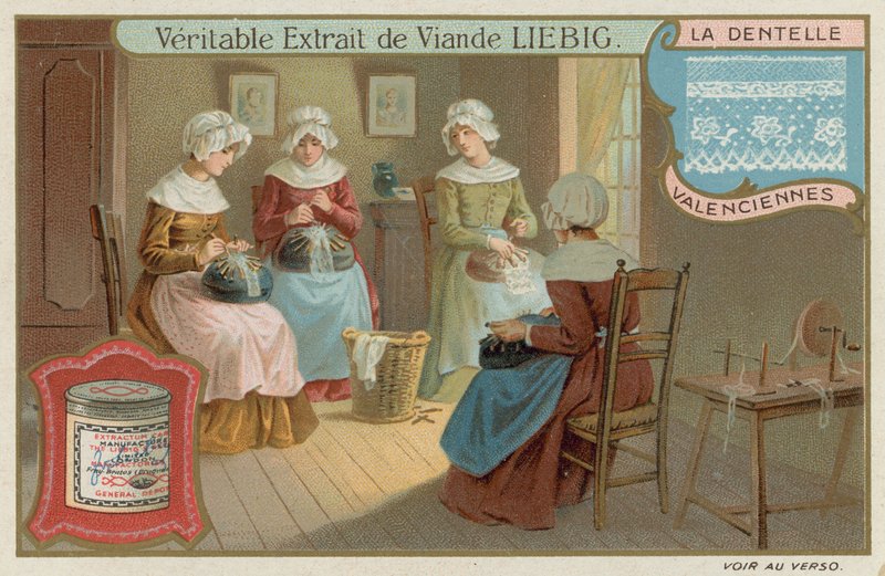 Valenciennes Spitzenherstellung von European School