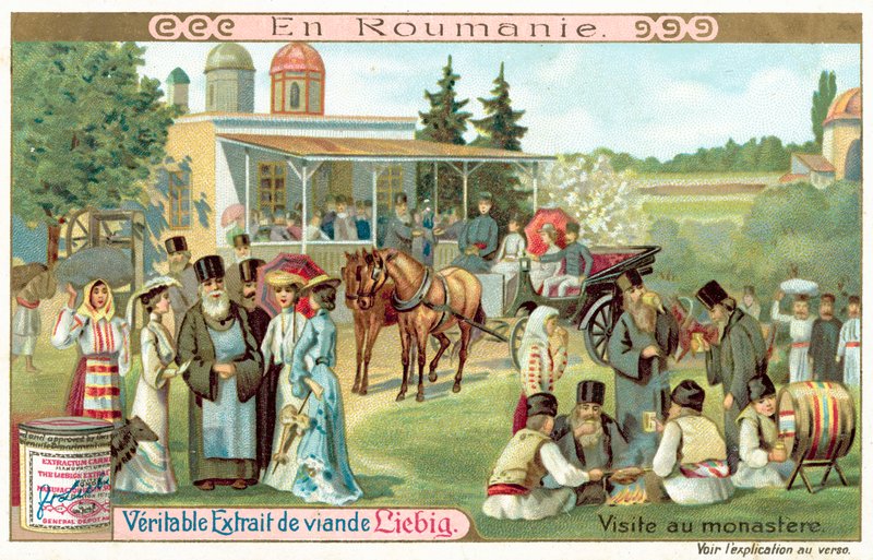Besuch eines Klosters in Rumänien von European School