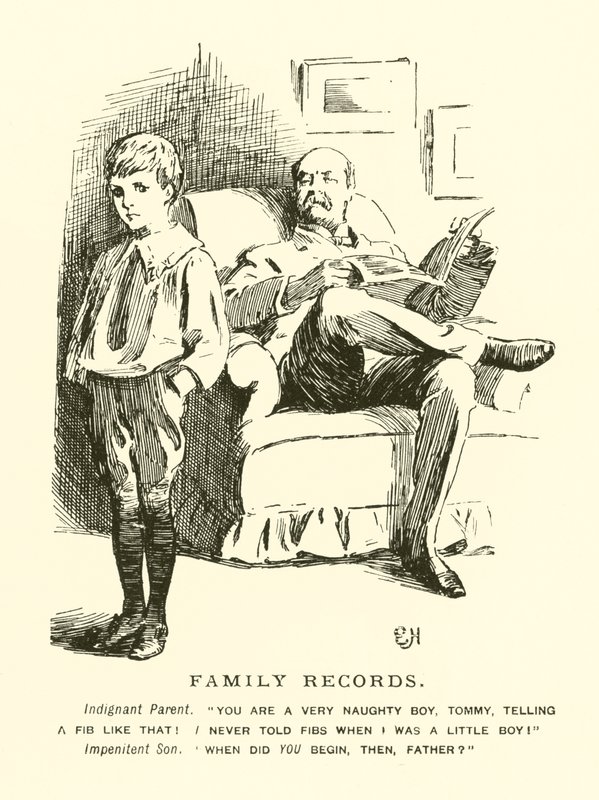 Familienaufzeichnungen (Gravur) von Everard Hopkins