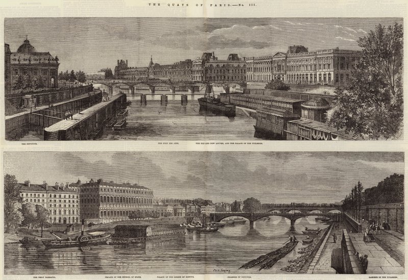 Die Kais von Paris von Felix Thorigny