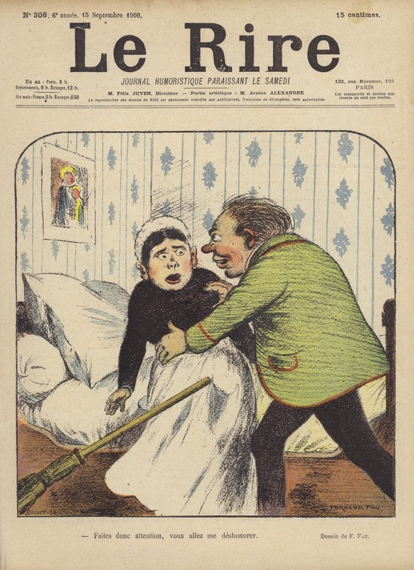 Illustration für Le Rire von Fernand Fau