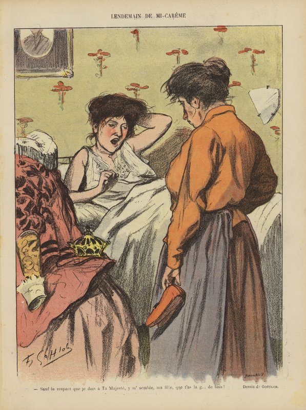 Illustration für Le Rire von Fernand Louis Gottlob