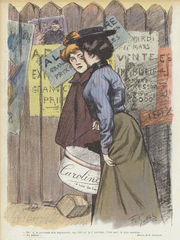 Illustration für Le Rire von Fernand Louis Gottlob
