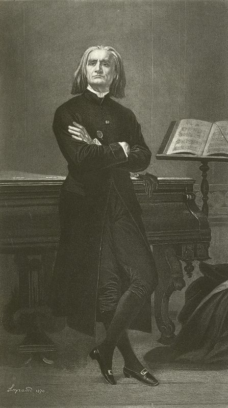Franz Liszt von Fortune Joseph Seraphin Layraud