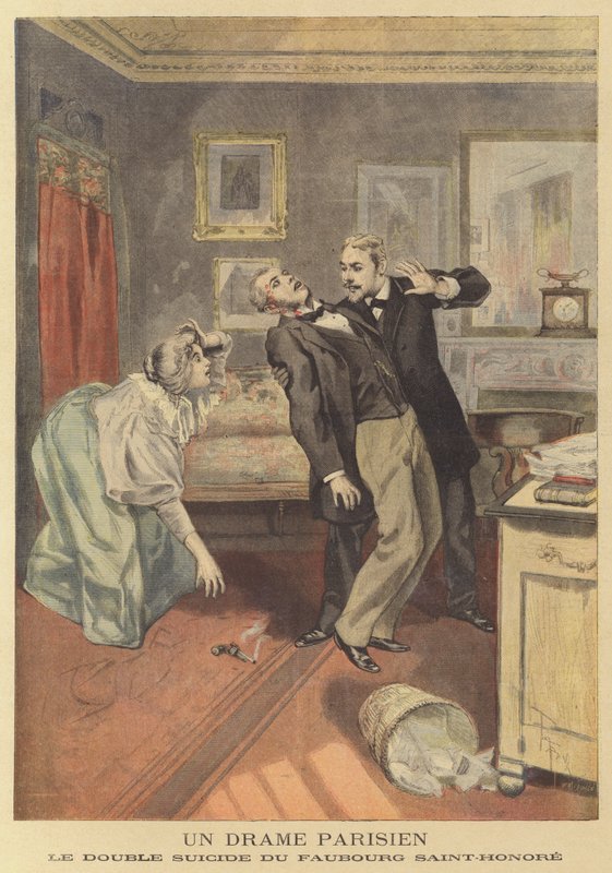 Eine Pariser Tragödie von Fortune Louis Meaulle