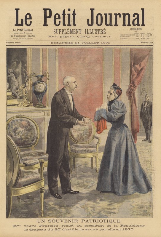 Ein patriotisches Andenken von Fortune Louis Meaulle