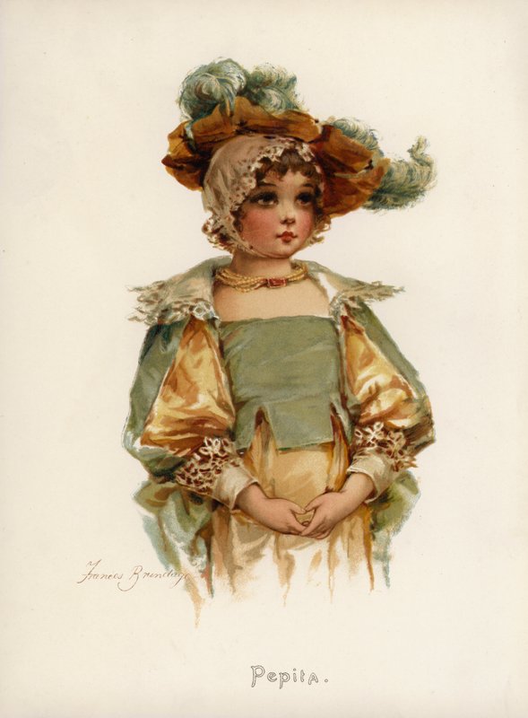 Mädchen: Pepita von Frances Brundage