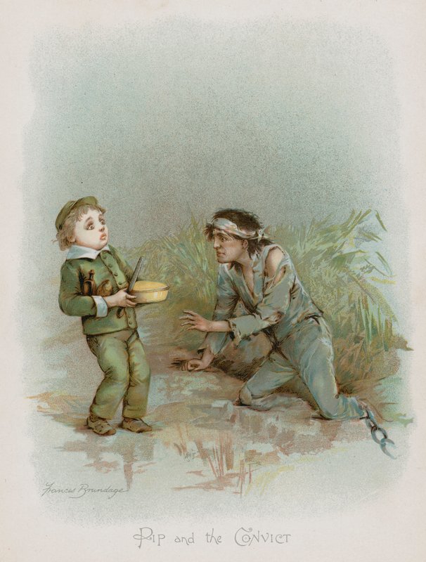 Pip und der Sträfling von Frances Brundage