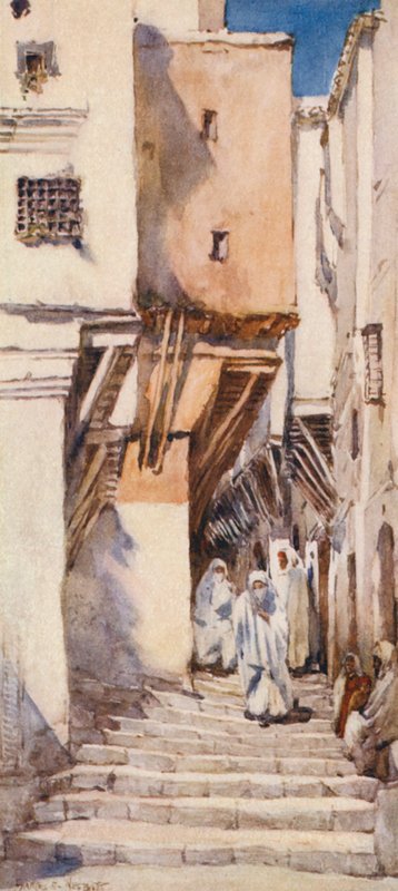 Eine alte Straße, Algier von Frances Nesbitt