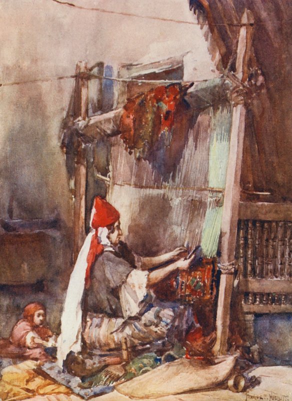 Teppichherstellung von Frances Nesbitt