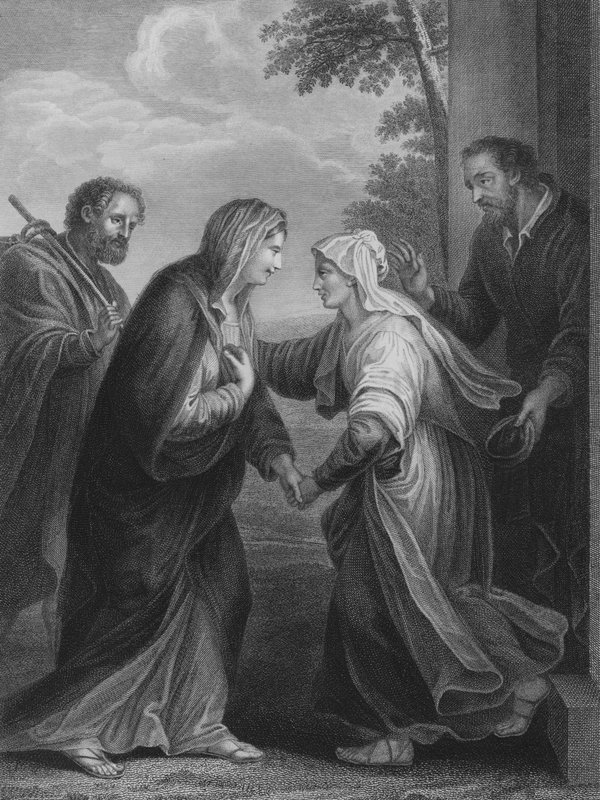 Das Treffen von Maria und Elisabeth von Francesco Morandini