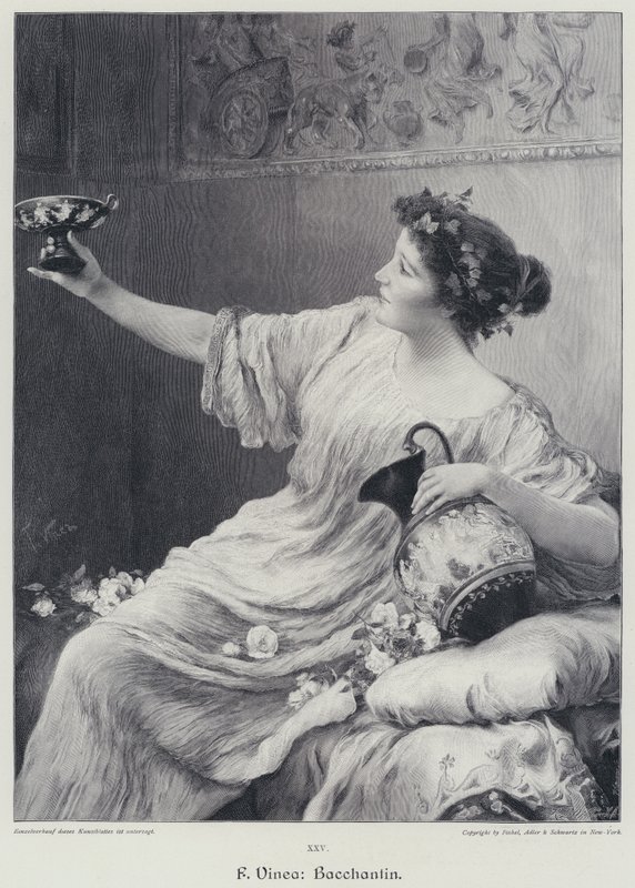 Bacchanal von Francesco Vinea