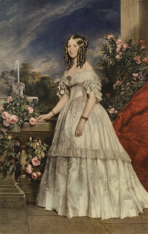 Porträt der Herzogin von Orleans von Francois Meuret
