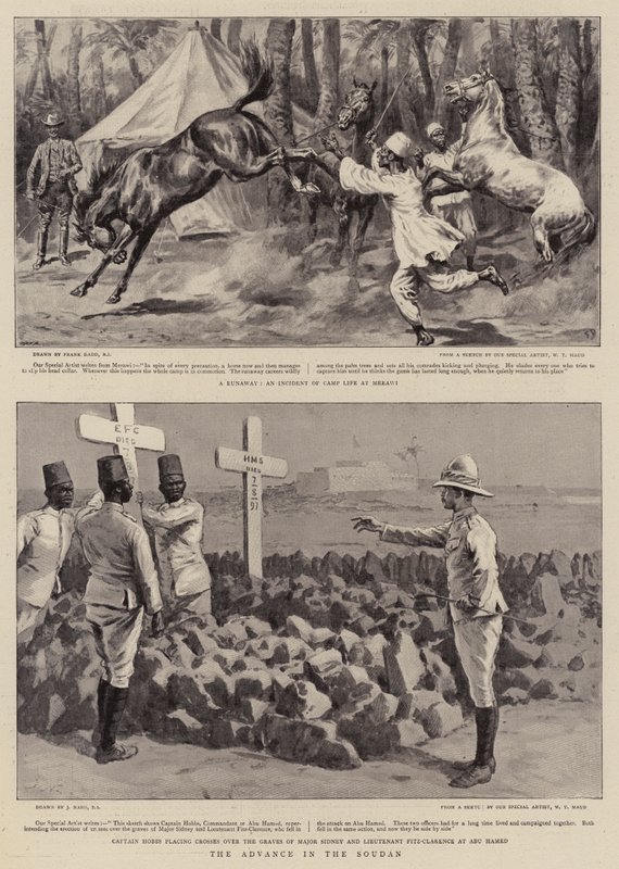 Der Vormarsch im Sudan von Frank Dadd