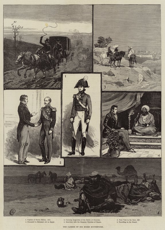 Die Karriere von Sir Moses Montefiore von Frank Dadd