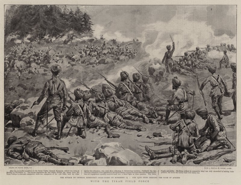Mit der Tirah-Feldtruppe von Frank Dadd
