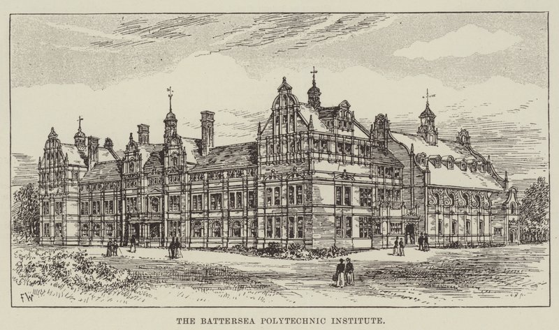 Das Battersea Polytechnic Institute von Frank Watkins