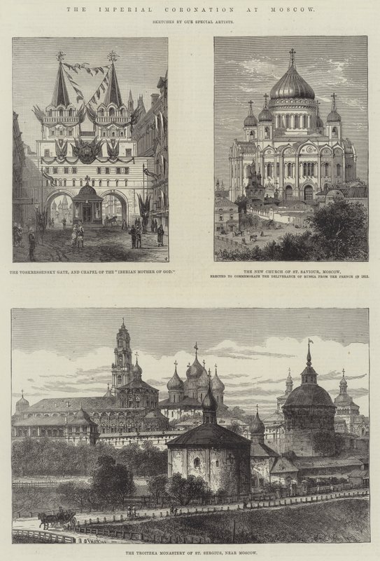 Die Kaiserkrönung in Moskau von Frank Watkins
