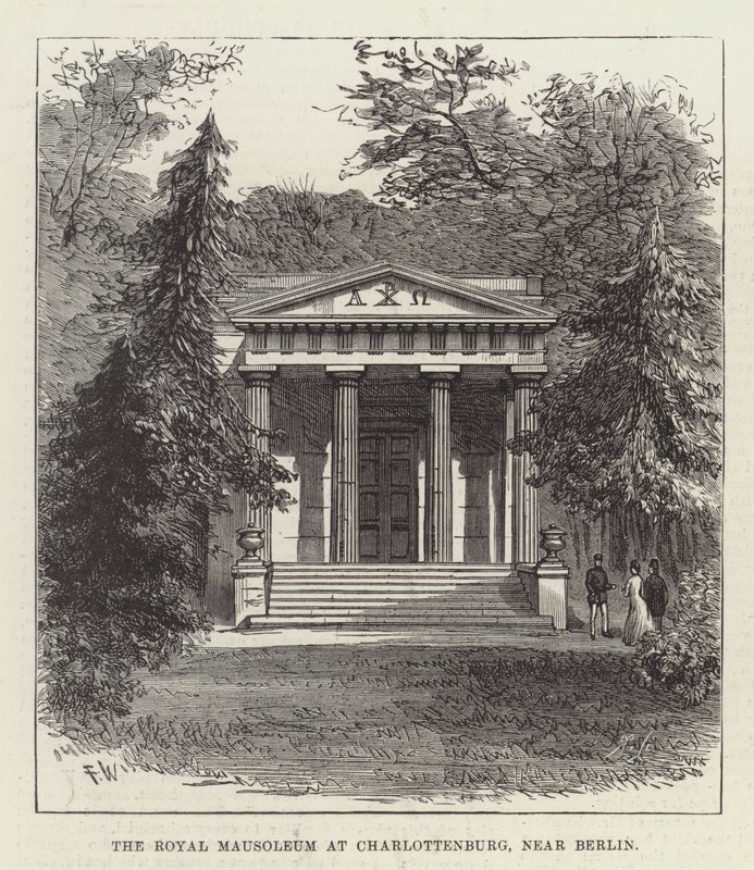 Das königliche Mausoleum in Charlottenburg, bei Berlin von Frank Watkins