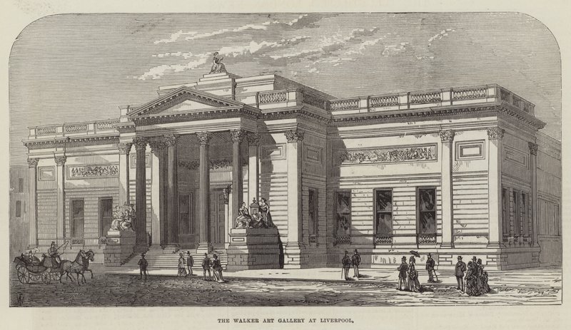 Die Walker Art Gallery in Liverpool von Frank Watkins