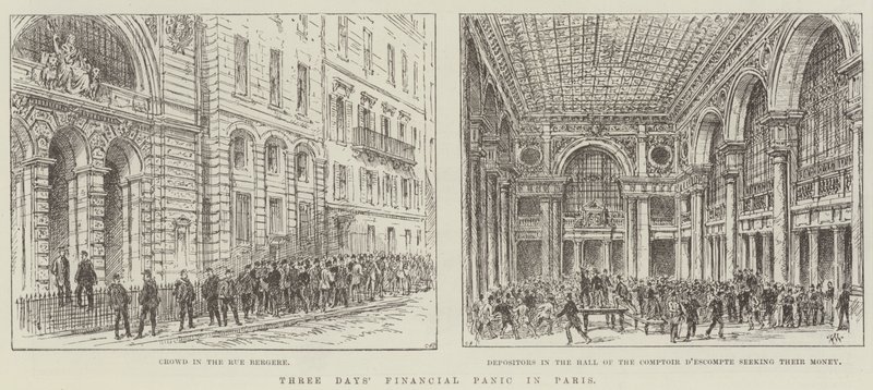 Drei Tage Finanzpanik in Paris von Frank Watkins