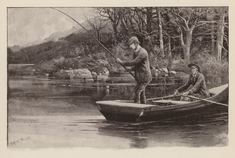 Saiblingfang (Gravur) von Frank (after) Feller