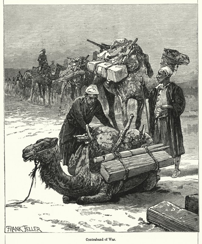 Kriegskontraband von Frank (after) Feller